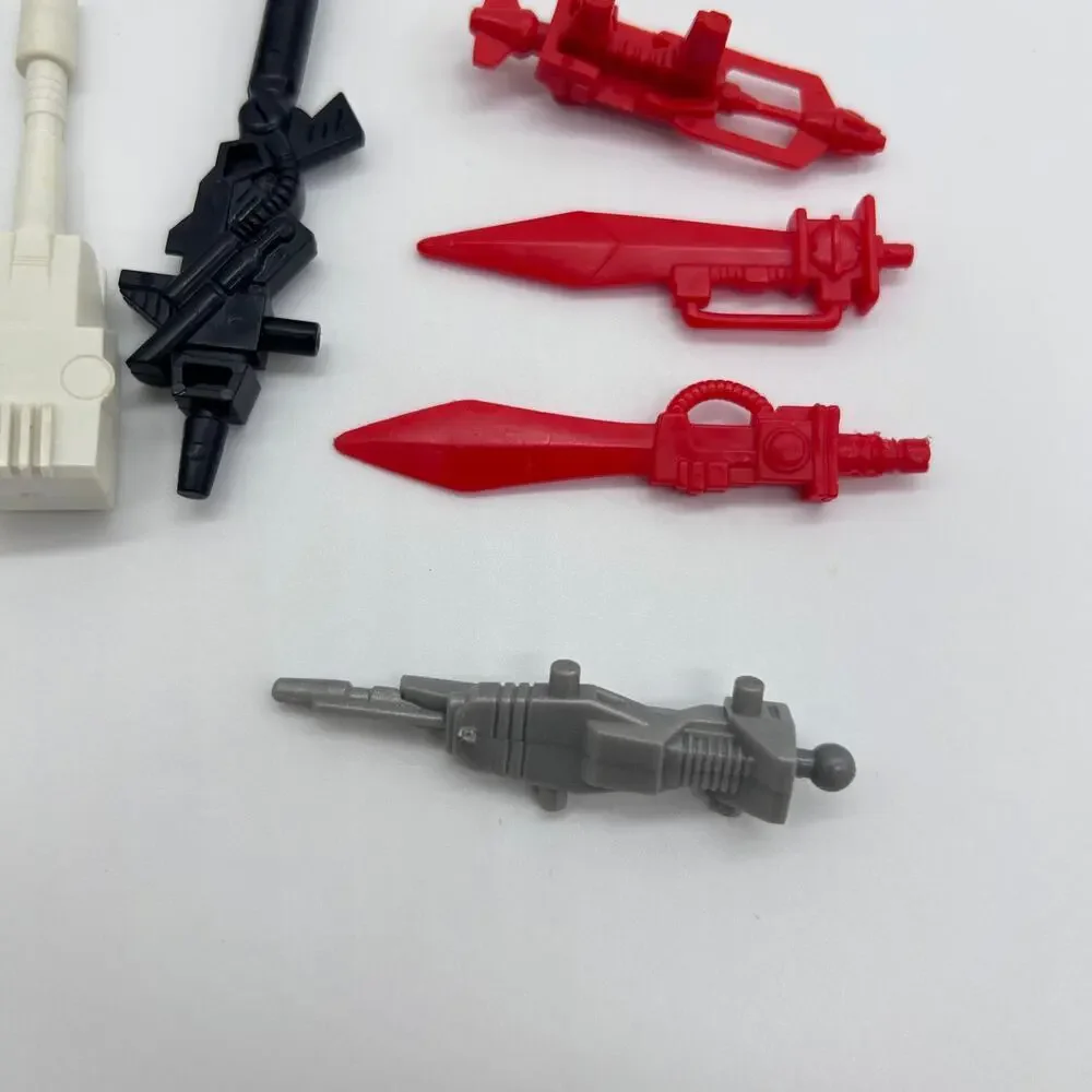 Vintage Transformers Mixed Weapons Accessories Lot Action Figures Toys